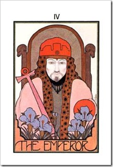 Aquarian Tarot  Major-Emperor