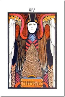 Aquarian Tarot  Major-Temperance