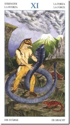 11-Major-Strenght Animal Lords TAROT