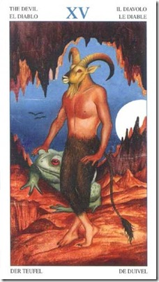 15-Major-Devil Animal Lords TAROT