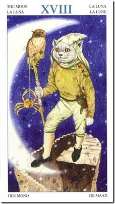 18-Major-Moon Animal Lords TAROT