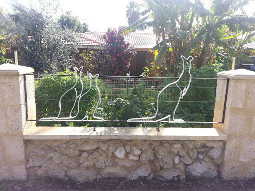 Metal Kangaroo Fence