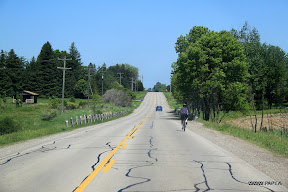 Random road in Ontario