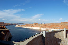 Glen Canyon Dam at Lake Powell & Page, AZ