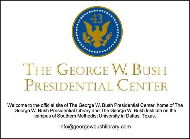 [The George W. Bush Presidential Center[2].jpg]
