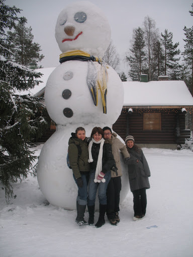 big snowman