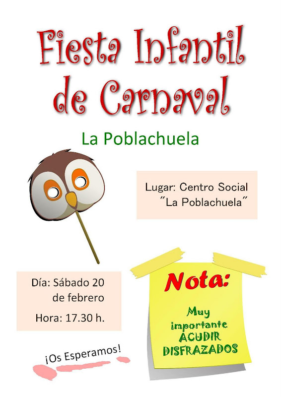Fiesta Infantil de Carnaval