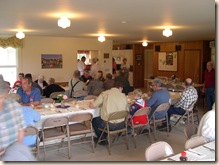 Breakfast crowd