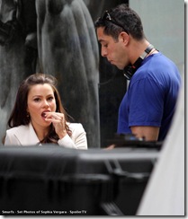 Smurfs - Set Photos of Sophia Vergara 003