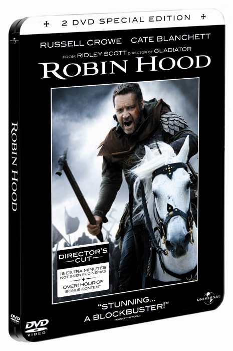 Robin Hood Steelbook DVD újra