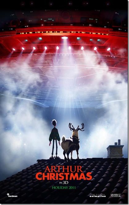 Arthur Christmas poszter és trailer