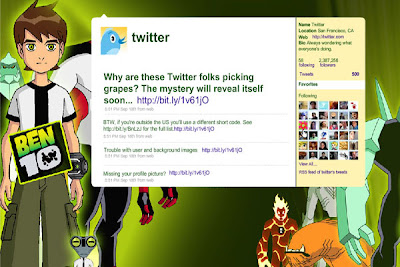 Ben 10 Twitter Wallpaper
