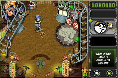 Ben 10 Pinball Game Ben 10 Pinball Game