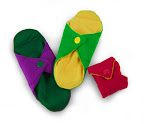 mama cloth colored fleece panty liner