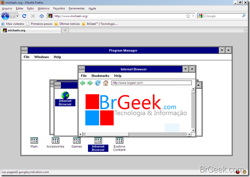 Windows 3.1 on Browser