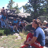 Mary Karbo shares her experience as a Project Mexico intern with the teen groups.