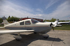 mon n'avion sur lequel j'apprends à piloter PA-28 140
