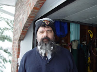 Ice on my beard