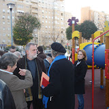 Antonio Rodrigo Torrijos visita junto a los vecinos de Entreparques las obras realizadas por la delegación de Infraestructuras para la Sostenibilidad. 02-02-2010