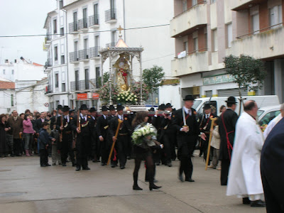 La procesión del 12/02/07. Foto: Pozoblanco News, las noticias y la actualidad de Pozoblanco (Córdoda)* www.pozoblanconews.blogspot.com