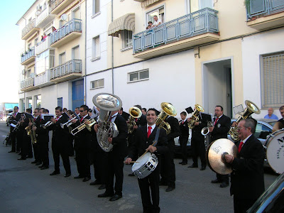 La Banda Municipal de Música de Pozoblanco en una diana del 2009. Foto: Pozoblanco News, las noticias y la actualidad de Pozoblanco (Córdoba)* www.pozoblanconews.blogspot.com