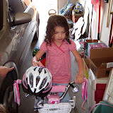 To the park with our bikes.