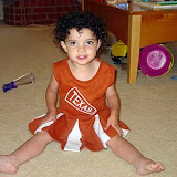Our Little Longhorn Cheerleader