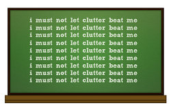I must not let clutter beat me by smemon87's photostream