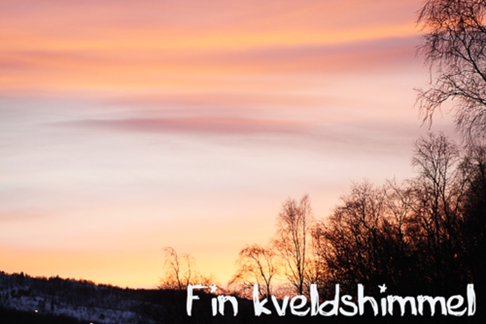 fin-kveldshimmel fin-kveldshimmel