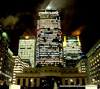 Canary Wharf Shining Bright at Night, Tarun Chandel Photoblog
