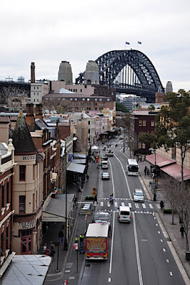 Russell Hotel and Sydney Harbour Bridge