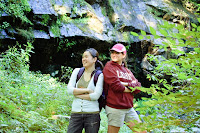 By the waterfall Photo
