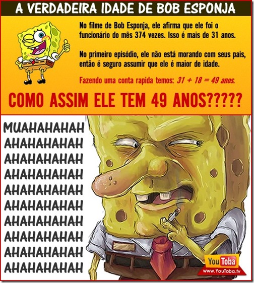 A verdade sobre Bob Esponja