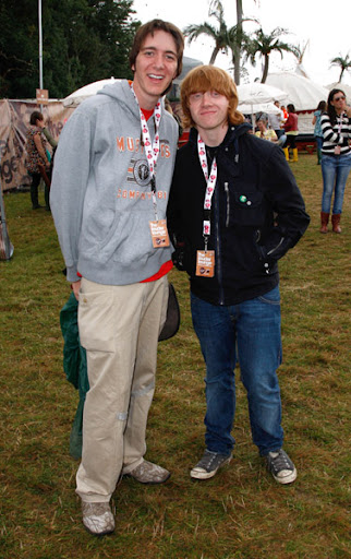 tiana benjamin and james phelps. V Festival 2007: Oliver Phelps