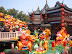Yu Garden was built during the Ming Dynasty (1577). All the decorations are from Chinese New Year, the year of the rat; and the upcoming Chinese Yuan Xiao Jie (Lantern Festival). I'll have to come back when it is in its normal, ancient state.