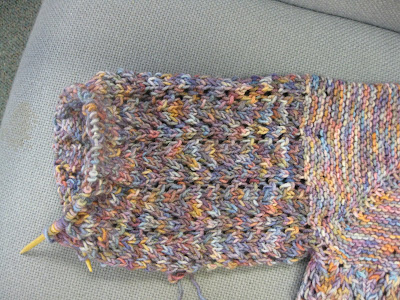 February Lady Sweater - Right Sleeve