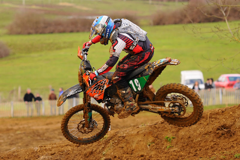 Entra&icirc;nement de motocross &agrave; Bell&ecirc;me le 21 mars 2010