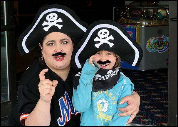 Pirate Felice and Pirate Virginia