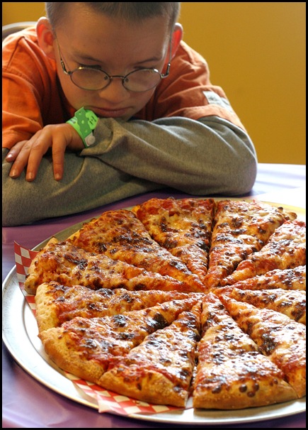Waiting for pizza