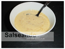 Salsa o crema de almendras (carnes y pescados)