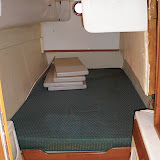 One of two of the stern berths.
