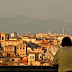 baloulumix_rome-4579-3.jpg, Vue sur les toits de Rome depuis la fontaine dell'Acqua Paola, Promenade du Passegiata del Gianicolo, Rome, Italie 2009, Rome