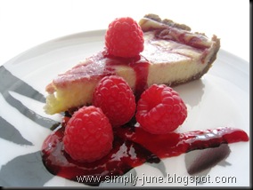 WhiteChocRaspberryCheeseTart1