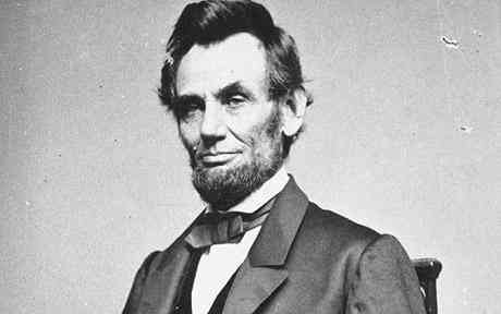 The 16th United States President Abraham Lincoln