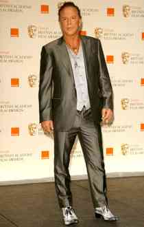 Mickey Rourke at the Baftas.