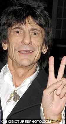 WORLD RIGHTS Ronnie Wood 