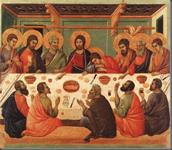 Duccio's Last Supper