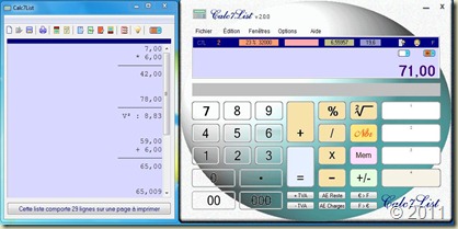 Calculatrice parlante