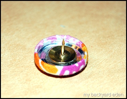 FAbric Covered Push Pins