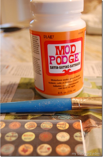 mod podge coasters
